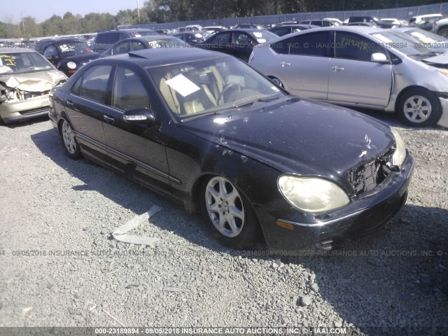 WDBNG83J86A468533 - 2006 MERCEDES-BENZ S 430 4MATIC BLACK photo 1