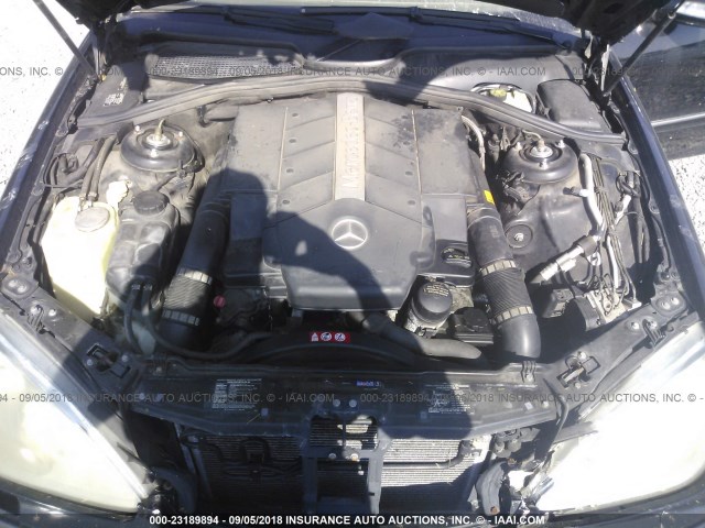 WDBNG83J86A468533 - 2006 MERCEDES-BENZ S 430 4MATIC BLACK photo 10