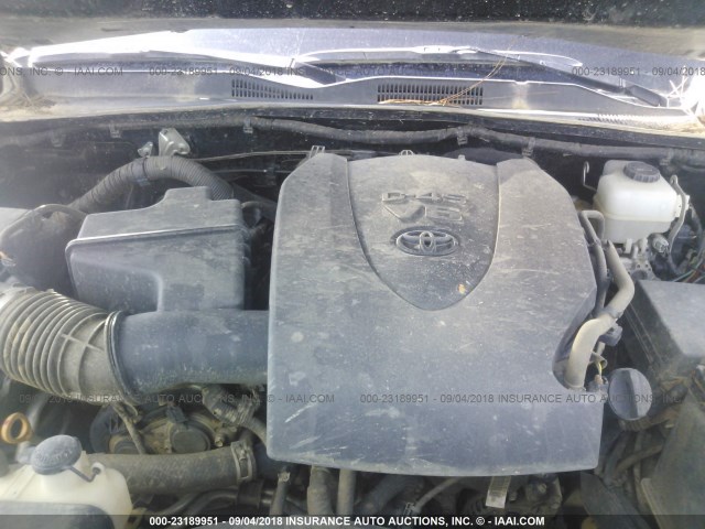 5TFCZ5AN1HX059992 - 2017 TOYOTA TACOMA DBL CAB/SR/TRDSPT/OR/PRO შავი ფოტო 10