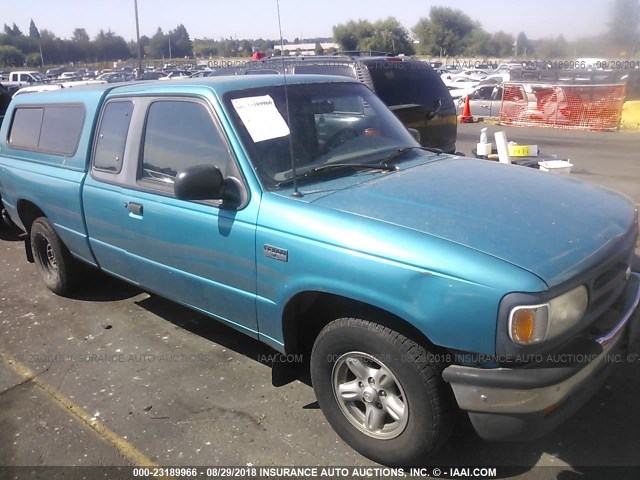 4F4CR16U0TTM30981 - 1996 MAZDA B3000 CAB PLUS BLUE photo 1