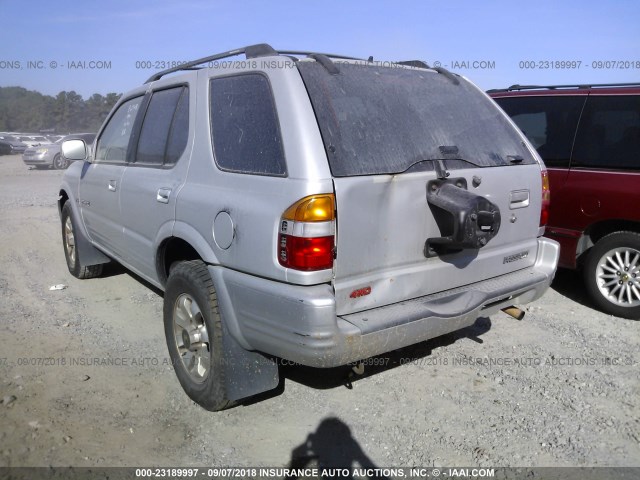 4S6CM58W1X4419214 - 1999 HONDA PASSPORT EX/LX 银色 照片 3