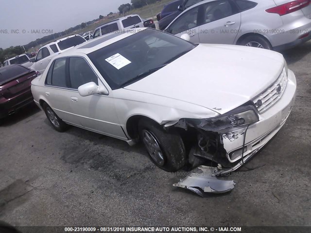 1G6KY5491XU936528 - 1999 CADILLAC SEVILLE STS WHITE photo 1