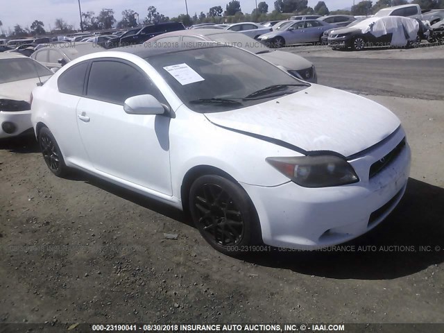 JTKDE177060111001 - 2006 TOYOTA SCION TC 白色 照片 1