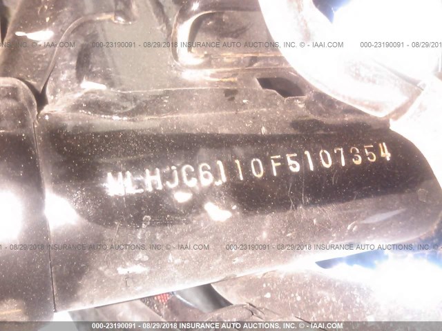 MLHJC6110F5107354 - 2015 HONDA GROM 125 BLACK photo 10