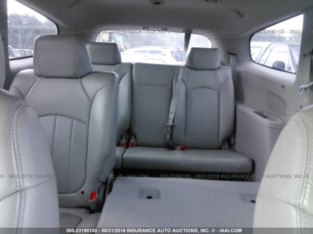 5GAEV23768J228975 - 2008 BUICK ENCLAVE CXL 红色 照片 8