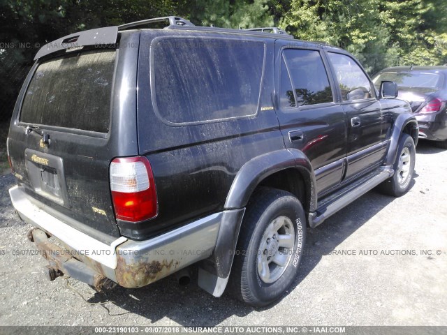 JT3HN87R8V0076844 - 1997 TOYOTA 4RUNNER LIMITED BLACK photo 4