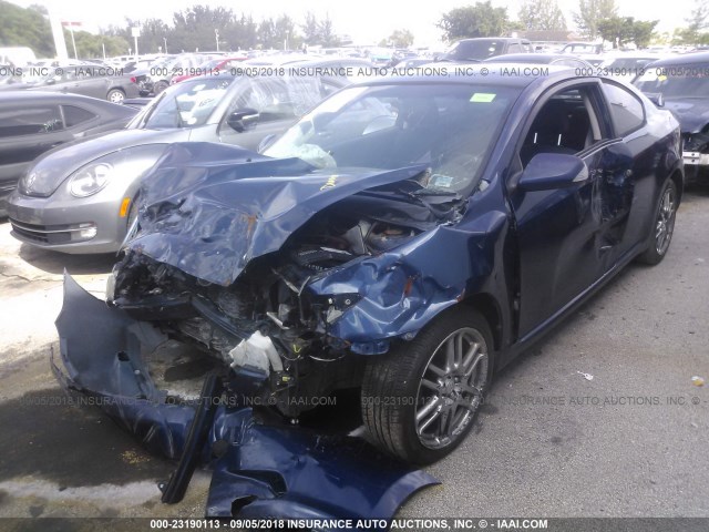 JTKDE177650036397 - 2005 TOYOTA SCION TC 蓝色 照片 2