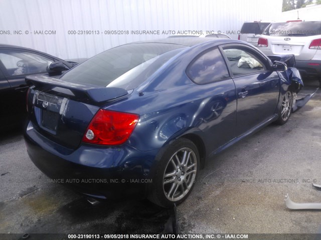 JTKDE177650036397 - 2005 TOYOTA SCION TC 蓝色 照片 4