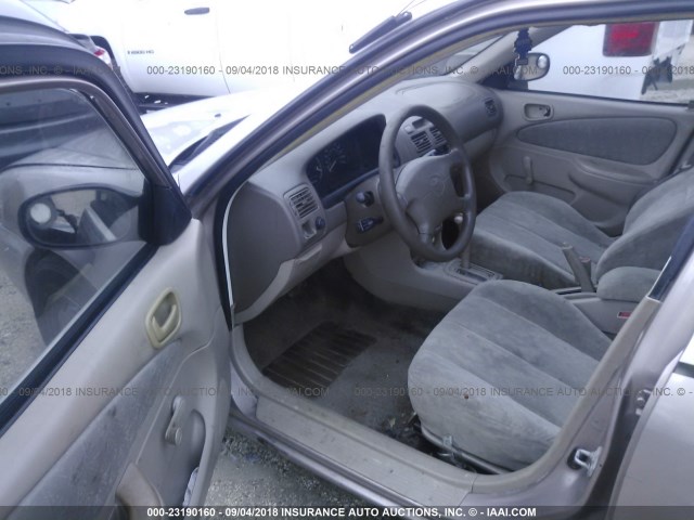 1NXBR12E3WZ103715 - 1998 TOYOTA COROLLA VE/CE/LE 金色 照片 5