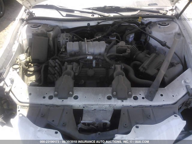 2G2WP552271186186 - 2007 PONTIAC GRAND PRIX WHITE photo 10