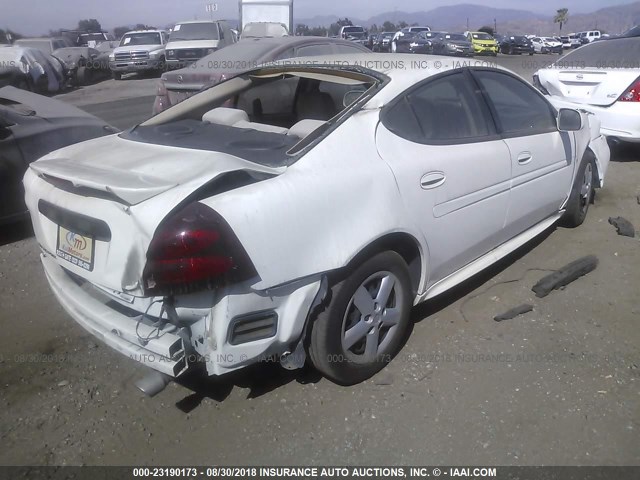 2G2WP552271186186 - 2007 PONTIAC GRAND PRIX WHITE photo 4