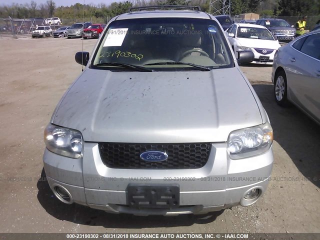 1FMYU94145KA39504 - 2005 FORD ESCAPE LIMITED TAN photo 6