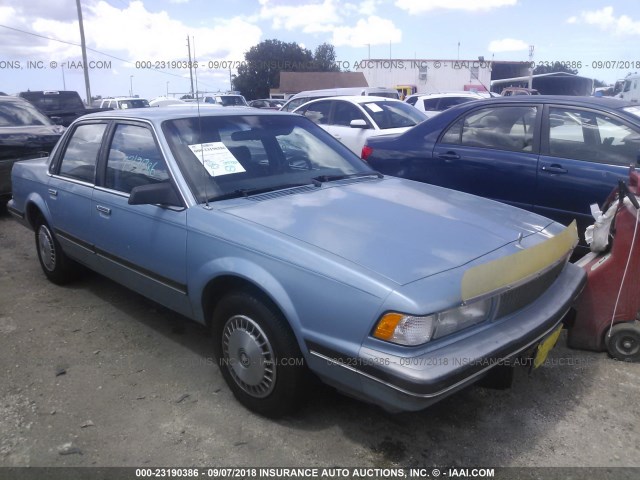 1G4AG54N5N6428214 - 1992 BUICK CENTURY SPECIAL BLUE photo 1