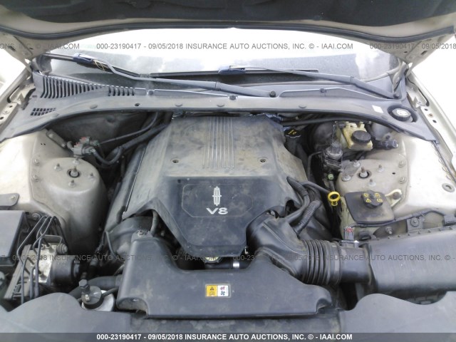 1LNHM87AX4Y660876 - 2004 LINCOLN LS 米色 照片 10