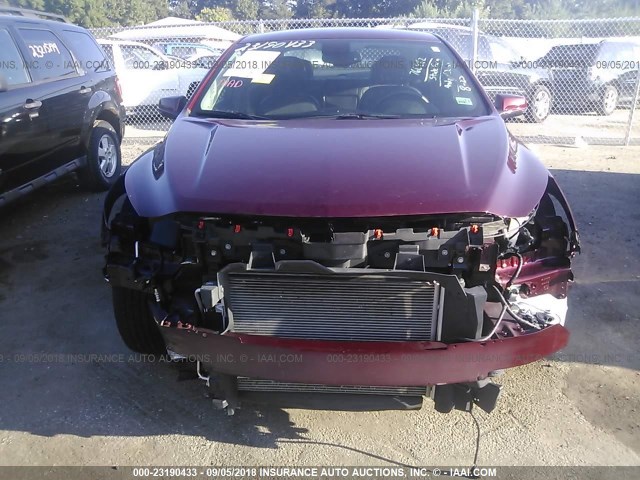 1G11C5SL5FF353557 - 2015 CHEVROLET MALIBU 1LT MAROON photo 6