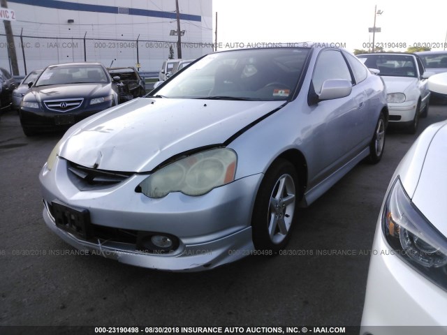 JH4DC54843S004226 - 2003 ACURA RSX SILVER photo 2