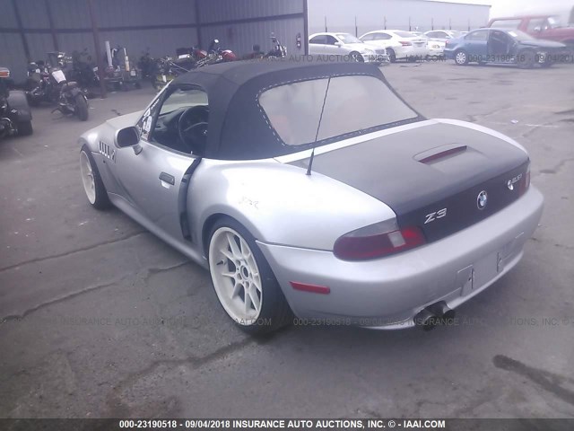 WBACN334X1LM00854 - 2001 BMW Z3 2.5 GRAY photo 3