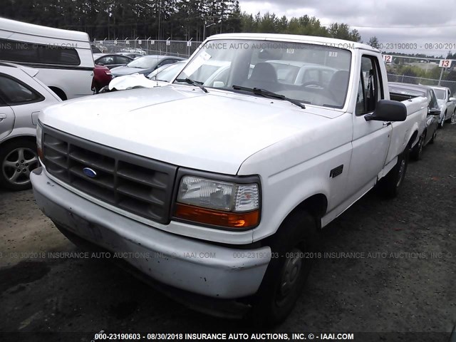 1FTEF25N2SLB63920 - 1995 FORD F250 WHITE photo 2