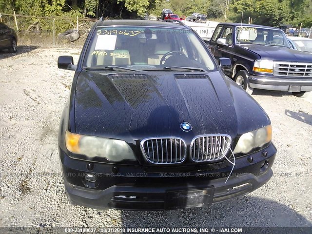 WBAFB33551LH26143 - 2001 BMW X5 4.4I BLACK photo 6