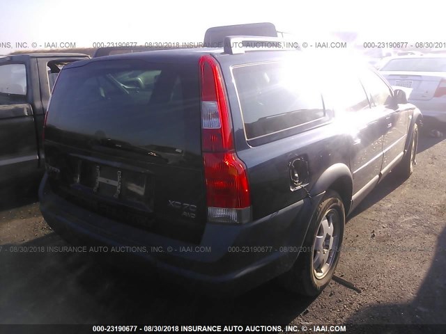 YV1SZ59H341129042 - 2004 VOLVO XC70 BLUE photo 4