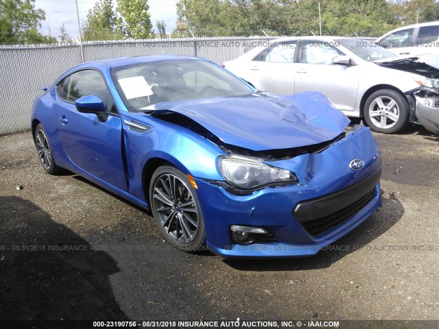 JF1ZCAC11D1611654 - 2013 SUBARU BRZ 2.0 LIMITED BLUE photo 1