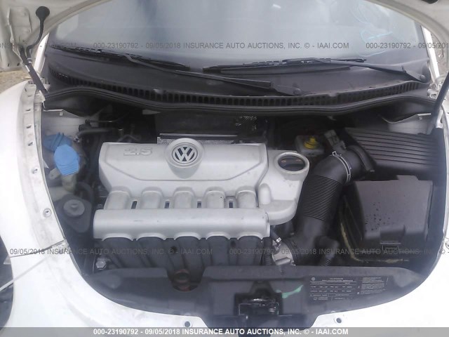 3VWPG3AG2AM011519 - 2010 VOLKSWAGEN NEW BEETLE 白色 照片 10