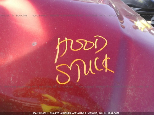 5TETX22NX8Z475289 - 2008 TOYOTA TACOMA ACCESS CAB Қызыл фото 10