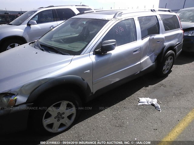 YV4SZ592061213546 - 2006 VOLVO XC70 SILVER photo 6