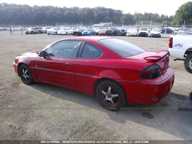 1G2NW12EX1M509966 - 2001 PONTIAC GRAND AM GT RED photo 3