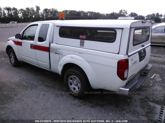 1N6BD0CT0EN718979 - 2014 NISSAN FRONTIER S/SV WHITE photo 3