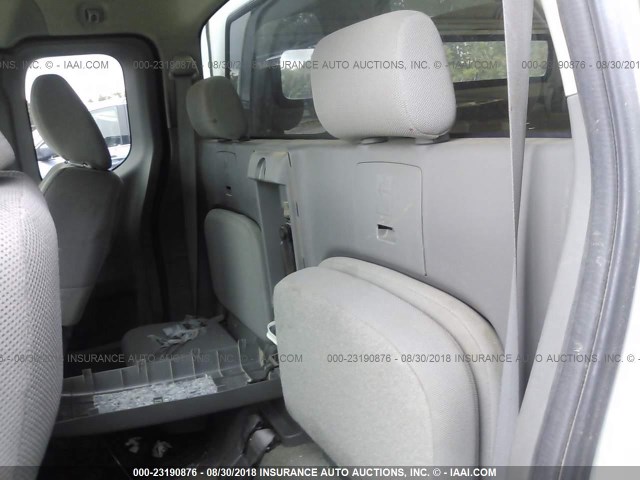 1N6BD0CT0EN718979 - 2014 NISSAN FRONTIER S/SV WHITE photo 8