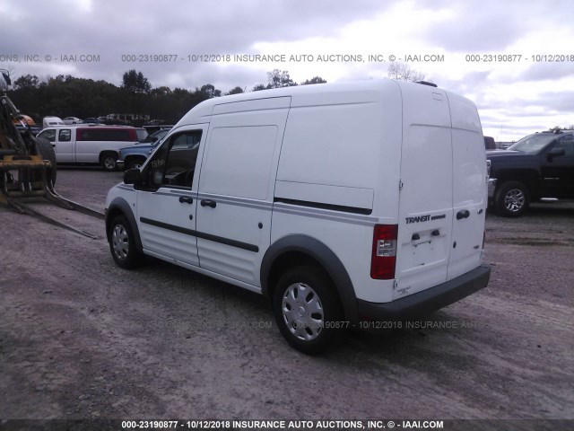 NM0LS7ANXDT148586 - 2013 FORD TRANSIT CONNECT XL WHITE photo 3