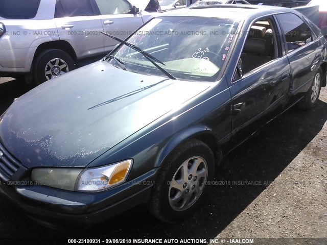 JT2BF22K5V0081627 - 1997 TOYOTA CAMRY LE/XLE 绿色 照片 2