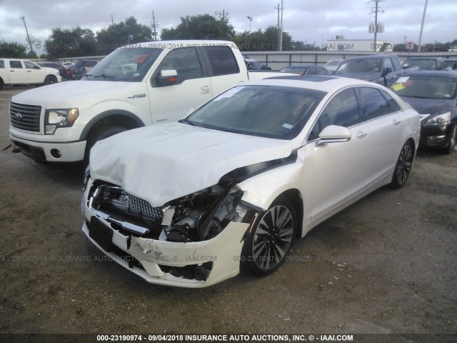 3LN6L5E94JR605495 - 2018 LINCOLN MKZ RESERVE თეთრი ფოტო 2