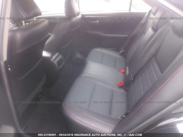 4T1BF1FK8FU041365 - 2015 TOYOTA CAMRY LE/XLE/SE/XSE 黑色 照片 8