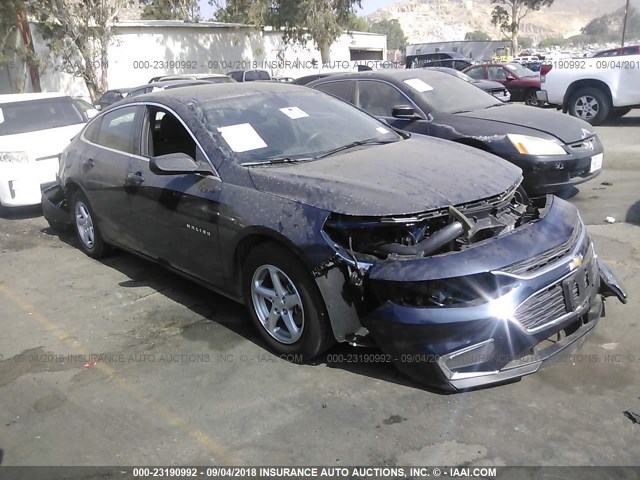 1G1ZB5ST1JF202861 - 2018 CHEVROLET MALIBU LS 深蓝色 照片 1