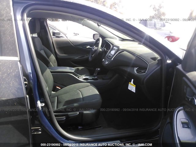 1G1ZB5ST1JF202861 - 2018 CHEVROLET MALIBU LS 深蓝色 照片 5