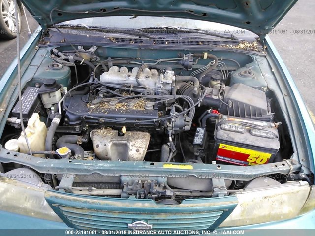 1N4AB42D6TC522498 - 1996 NISSAN 200SX SE GREEN photo 10