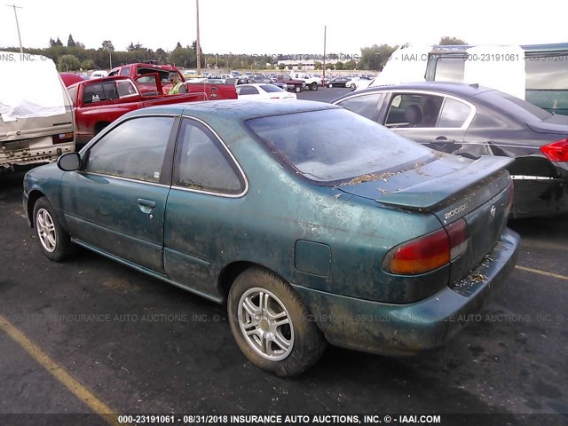 1N4AB42D6TC522498 - 1996 NISSAN 200SX SE GREEN photo 3