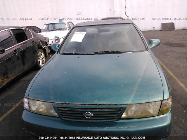 1N4AB42D6TC522498 - 1996 NISSAN 200SX SE GREEN photo 6