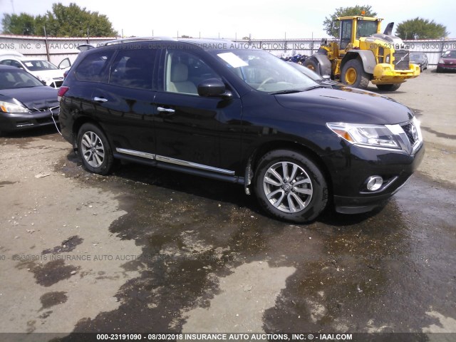 5N1AR2MN1FC685978 - 2015 NISSAN PATHFINDER S/SV/SL/PLATINUM BLACK photo 1