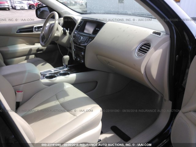 5N1AR2MN1FC685978 - 2015 NISSAN PATHFINDER S/SV/SL/PLATINUM BLACK photo 5