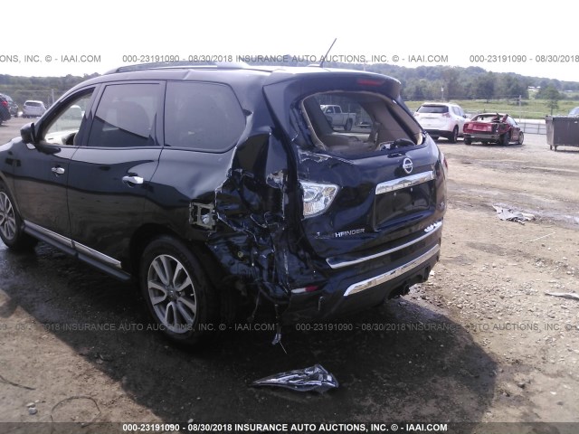 5N1AR2MN1FC685978 - 2015 NISSAN PATHFINDER S/SV/SL/PLATINUM BLACK photo 6