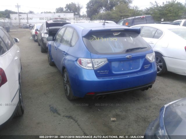 JF1GR7E62CG244650 - 2012 SUBARU IMPREZA WRX BLUE photo 3