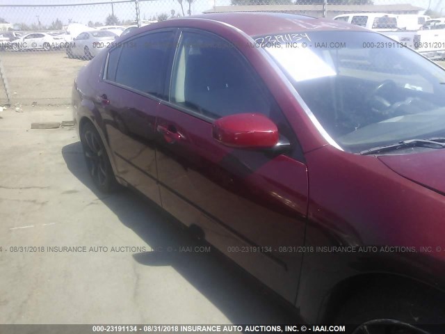 1N4BA41E56C822054 - 2006 NISSAN MAXIMA SE/SL RED photo 6