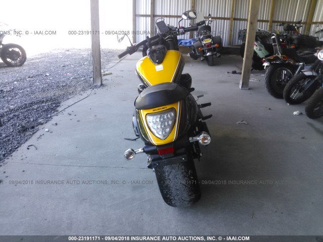 JS1VY53A2E2100378 - 2014 SUZUKI VZR1800 YELLOW photo 6