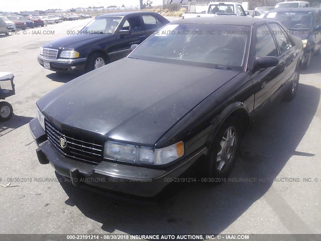 1G6KY5290SU829854 - 1995 CADILLAC SEVILLE STS BLACK photo 2