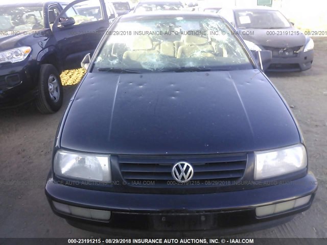 3VWSA81H8TM026028 - 1996 VOLKSWAGEN JETTA GLS BLACK photo 6