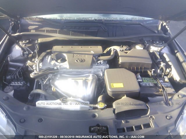 4T1BF1FK7FU938029 - 2015 TOYOTA CAMRY LE/XLE/SE/XSE 灰色 照片 10