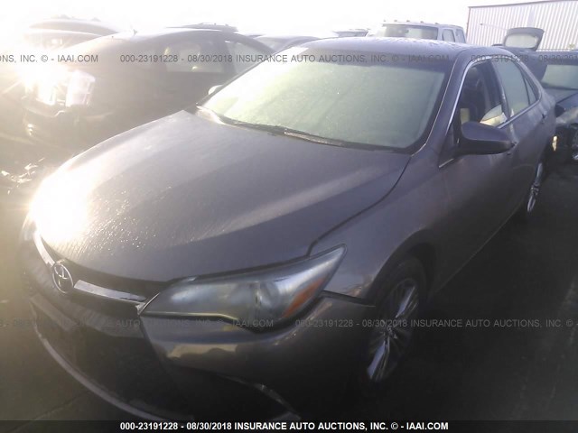 4T1BF1FK7FU938029 - 2015 TOYOTA CAMRY LE/XLE/SE/XSE 灰色 照片 2